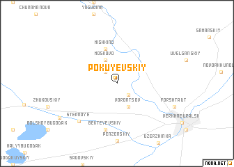 map of Pokuyevskiy