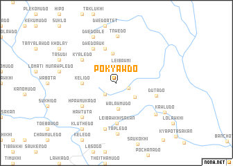 map of Pokyawdo