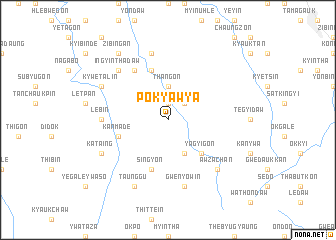 map of Pokyawya