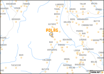 map of Polag