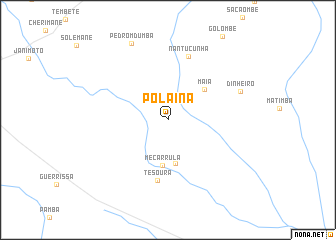 map of Polaina