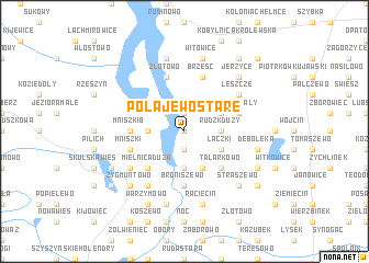 map of Połajewo Stare