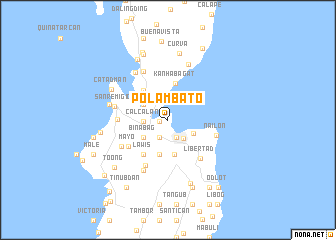 map of Polambato