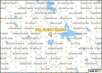 map of Polambayagama