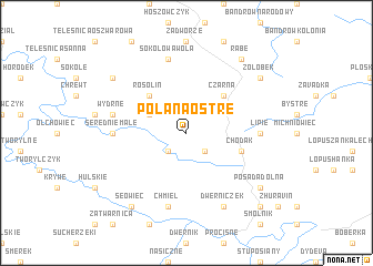 map of Polana-Ostre