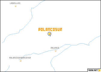 map of Polanco Sur
