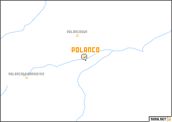 map of Polanco