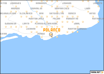 map of Polanco