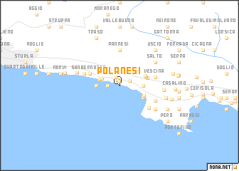 map of Polanesi