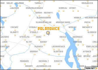 map of Polanowice