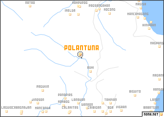 map of Polantuna