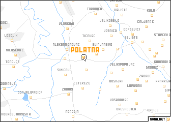 map of Polatna