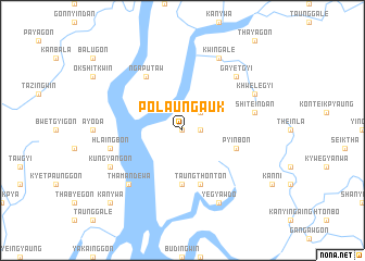 map of Polaung Auk