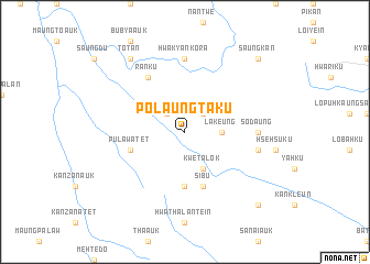 map of Polaungtaku