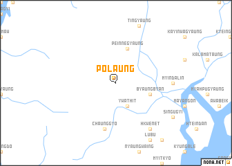 map of Polaung