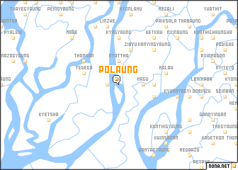 map of Polaung