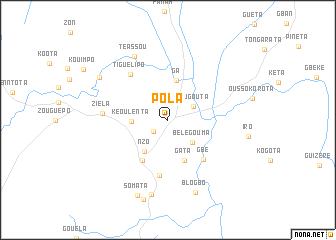 map of Pola