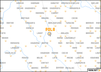 map of Po La