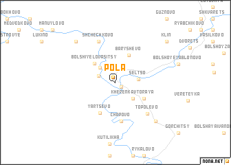 map of Pola