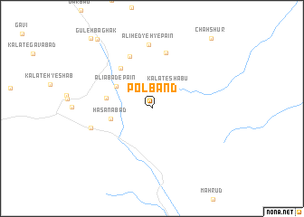 map of Pol Band