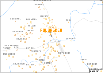 map of Pol Başreh