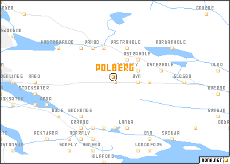 map of Polberg