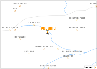 map of Polbino