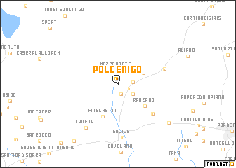 map of Polcenigo