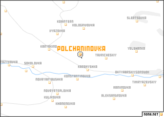 map of Polchaninovka
