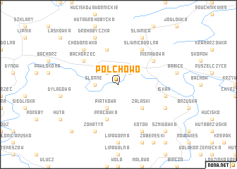 map of Polchowo