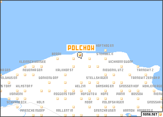 map of Pölchow