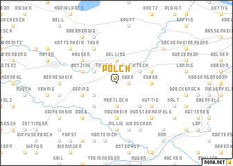 map of Polch