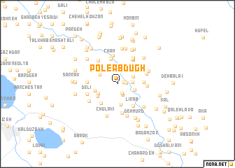 map of Pol-e Ābdūgh