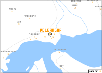 map of Pol-e Angūr