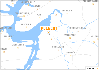 map of Polecat