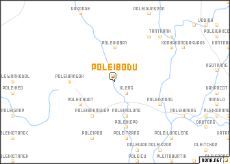 map of Pơlei Bơdu