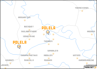 map of Polela