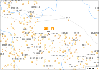 map of Polel