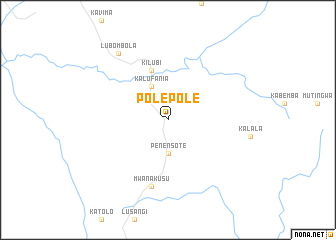 map of Pole-Pole