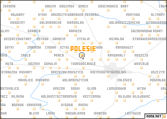 map of Polesie