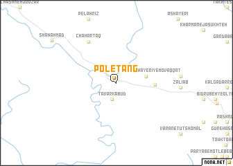 map of Pol-e Tang