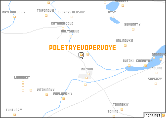 map of Poletayevo Pervoye