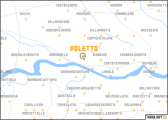 map of Poletto