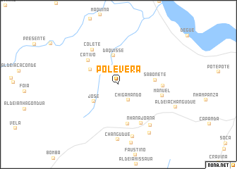 map of Polevera