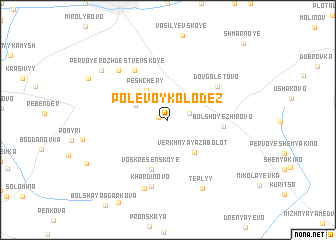 map of Polevoy-Kolodez\