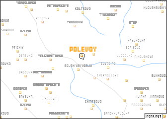 map of Polevoy