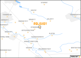 map of Polevoy