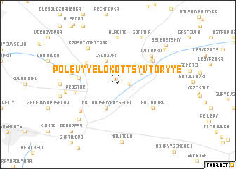 map of Polevyye Lokottsy Vtoryye