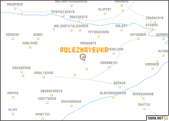 map of Polezhayevka