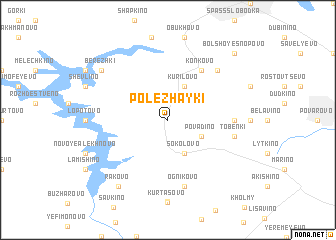 map of Polezhayki